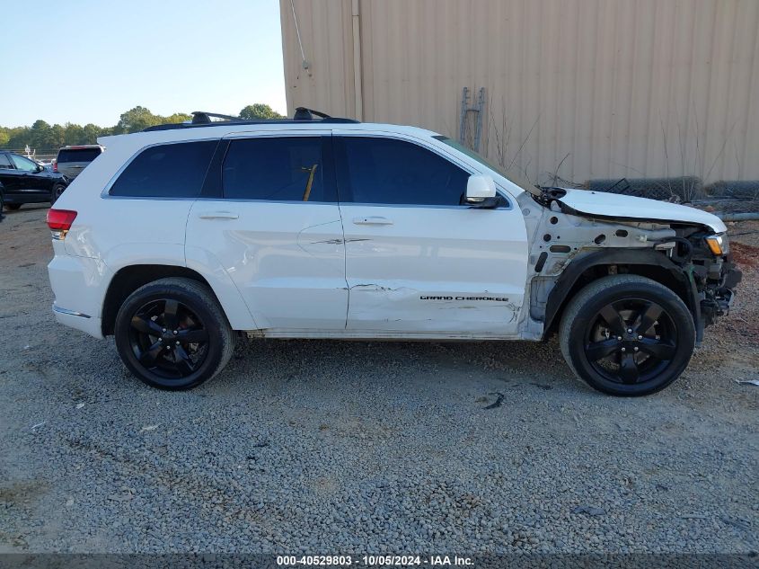 1C4RJFCT8GC334878 2016 Jeep Grand Cherokee Overland