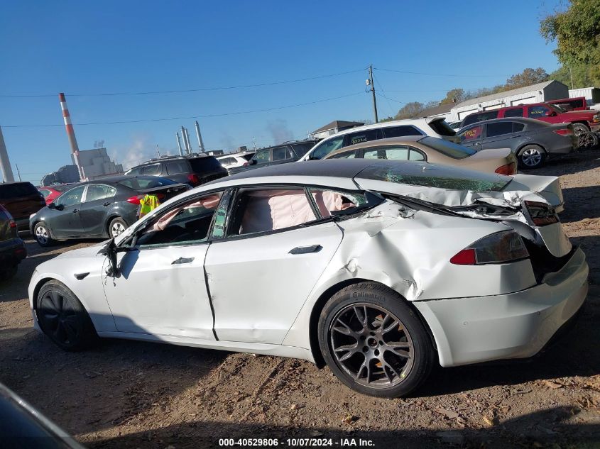 2021 Tesla Model S VIN: 5YJSA1E59MF456294 Lot: 40529806