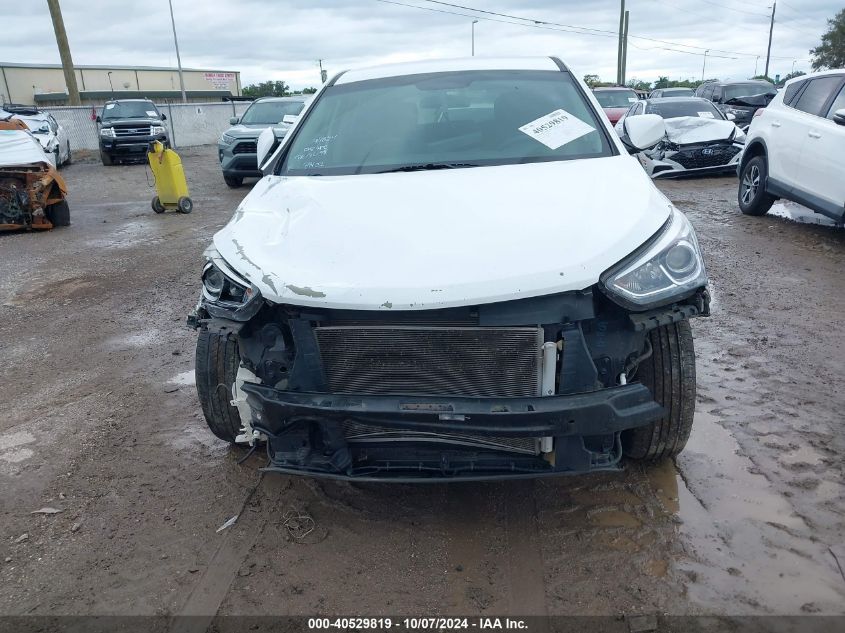 5NMZT3LB0JH094881 2018 Hyundai Santa Fe Sport 2.4L