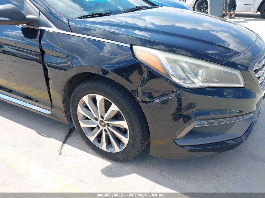 5NPE34AF6GH267874 2016 Hyundai Sonata Sport