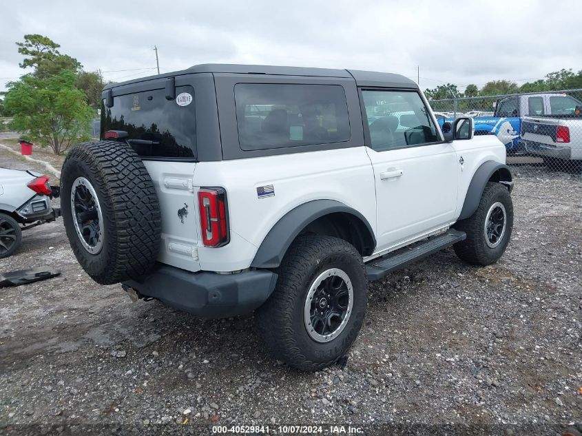 2022 Ford Bronco Outer Banks VIN: 1FMDE5CP4NLA71454 Lot: 40529841