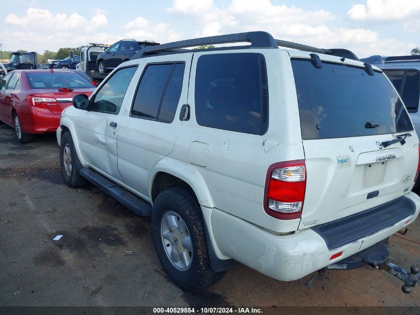 2002 Nissan Pathfinder Se VIN: JN8DR09Y32W722759 Lot: 40529854