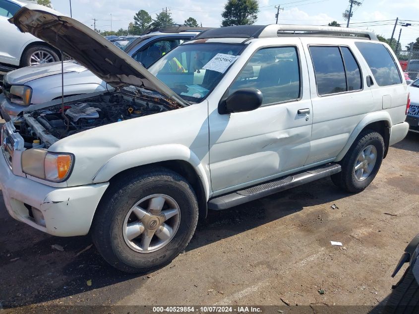 2002 Nissan Pathfinder Se VIN: JN8DR09Y32W722759 Lot: 40529854