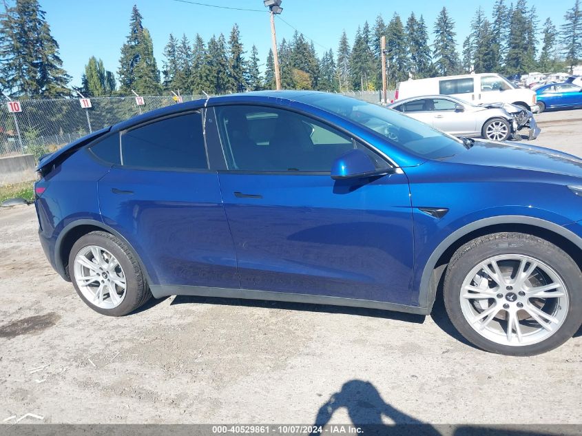 2020 Tesla Model Y Long Range Dual Motor All-Wheel Drive VIN: 5YJYGDEE6LF057805 Lot: 40529861