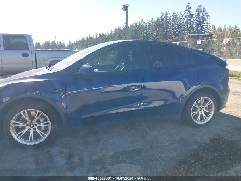 2020 Tesla Model Y Long Range Dual Motor All-Wheel Drive VIN: 5YJYGDEE6LF057805 Lot: 40529861