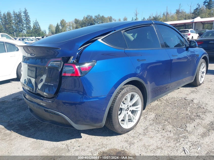 VIN 5YJYGDEE6LF057805 2020 TESLA MODEL Y LONG RANGE DUAL MOTOR ALL-WHEEL DRIVE