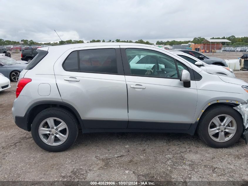 2022 Chevrolet Trax Fwd Ls VIN: KL7CJKSM4NB523116 Lot: 40529906