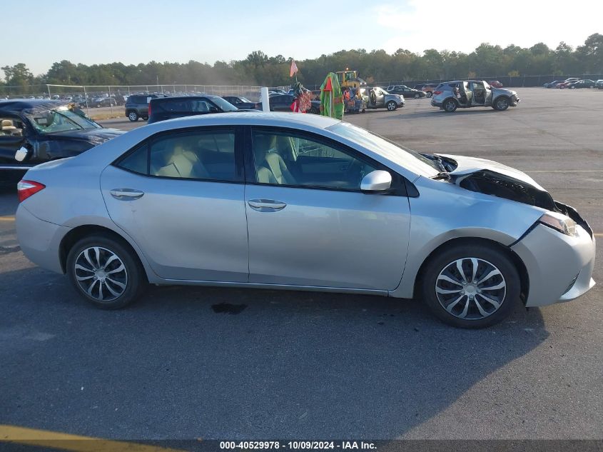 2014 TOYOTA COROLLA LE - 2T1BURHE9EC117719