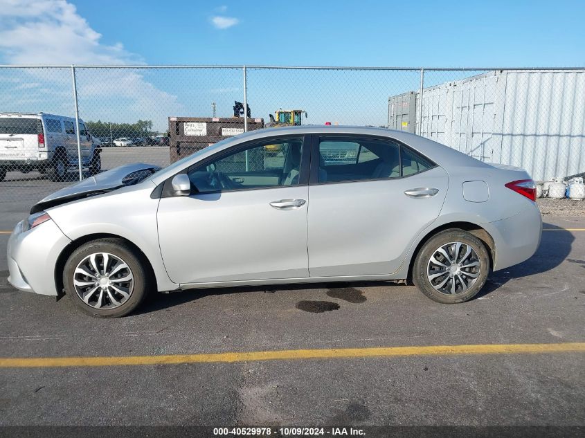 2T1BURHE9EC117719 2014 Toyota Corolla Le