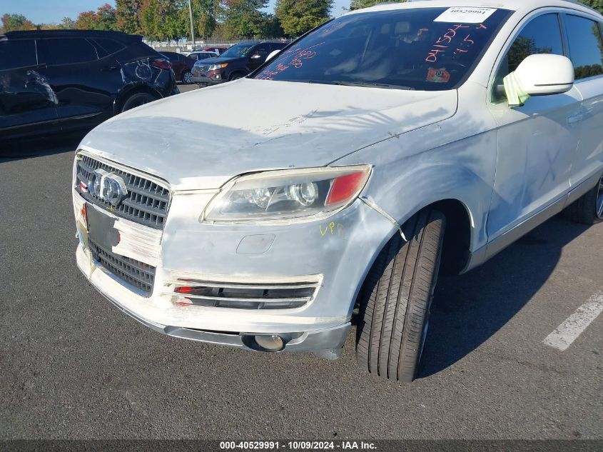 2007 Audi Q7 4.2 VIN: WA1AV74L07D041504 Lot: 40529991