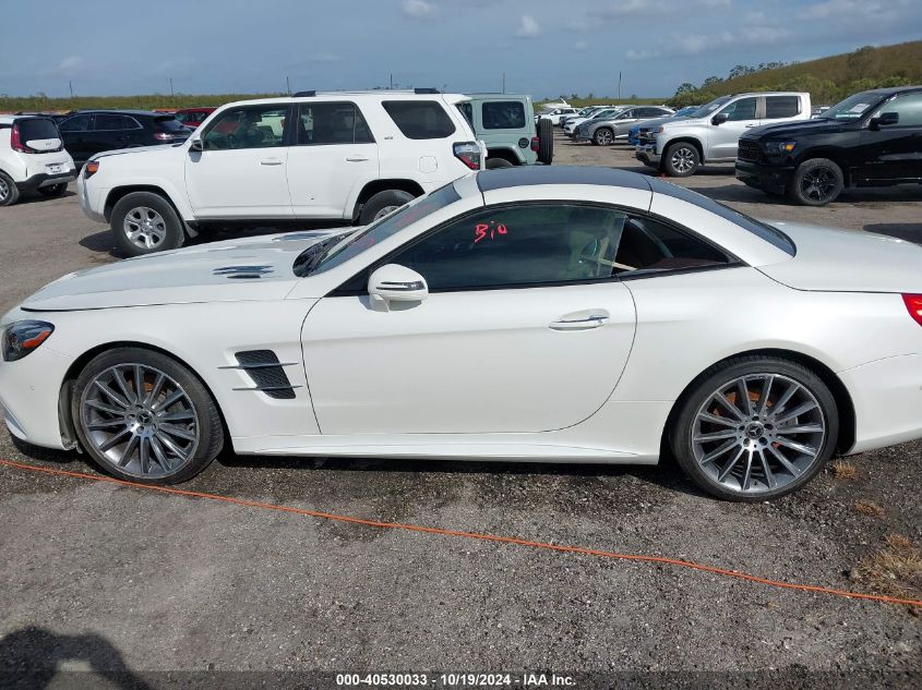 2019 Mercedes-Benz Sl 550 VIN: WDDJK7DA9KF054428 Lot: 40530033