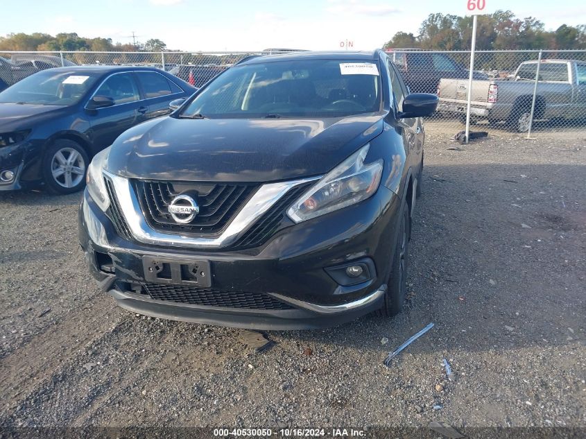 2018 Nissan Murano Sv VIN: 5N1AZ2MH0JN113713 Lot: 40530050