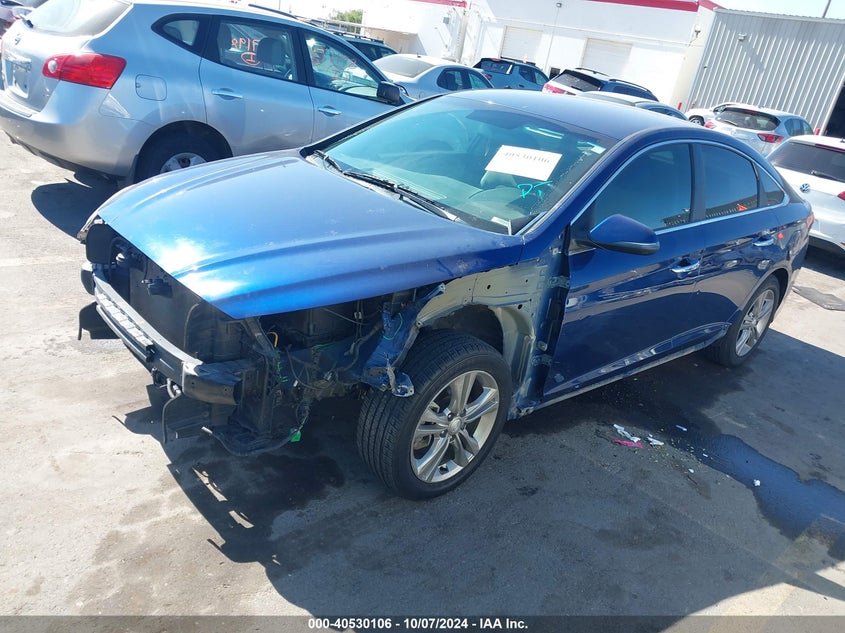 VIN 5NPE34AF8JH604195 2018 HYUNDAI SONATA SEL