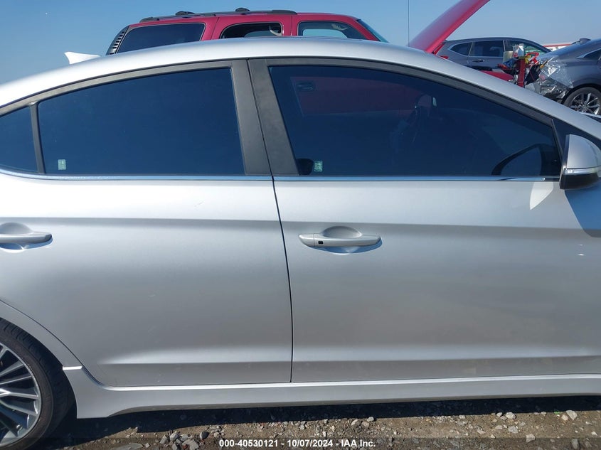 2018 HYUNDAI ELANTRA SPORT - KMHD04LB4JU515692