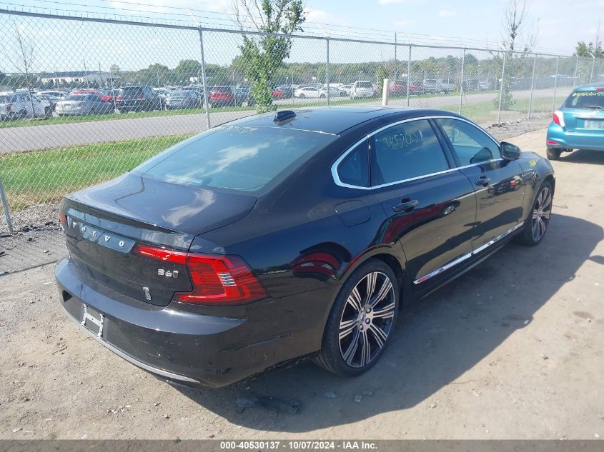 VIN LVY062MA9PP322286 2023 Volvo S90, B6 Ultimate no.4