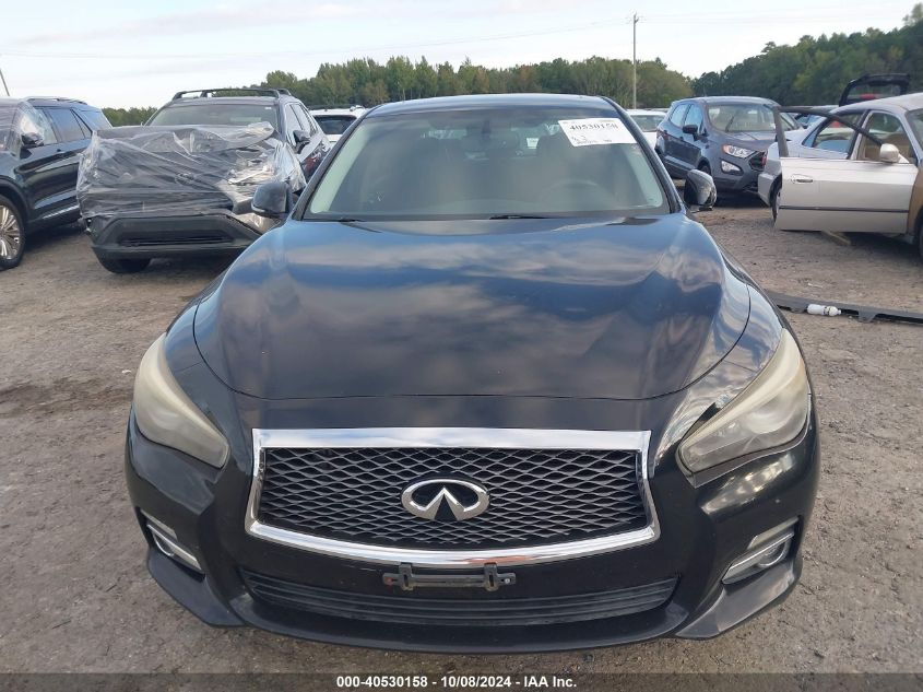 2014 Infiniti Q50 Premium/Sport VIN: JN1BV7AP7EM682005 Lot: 40530158