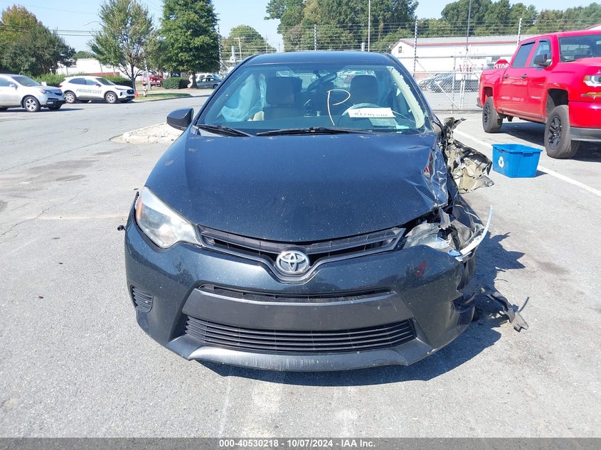 2016 TOYOTA COROLLA LE - 5YFBURHE5GP390529