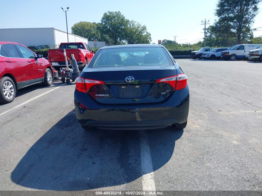 2016 TOYOTA COROLLA LE - 5YFBURHE5GP390529