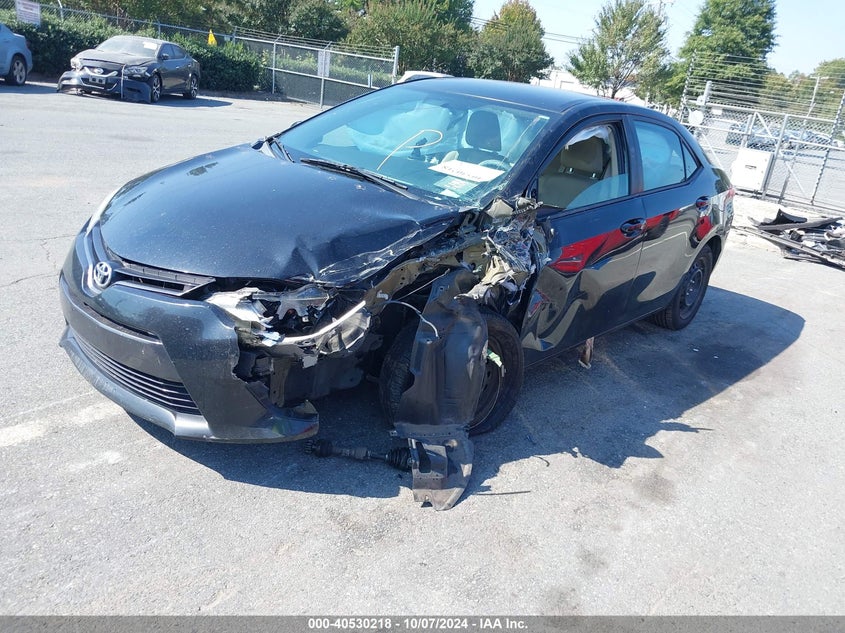 2016 TOYOTA COROLLA LE - 5YFBURHE5GP390529