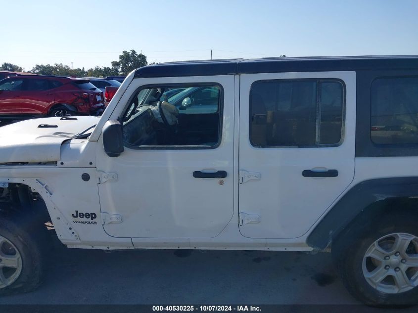 2022 Jeep Wrangler Unlimited Sport VIN: 1C4HJXKN0NW146291 Lot: 40530225