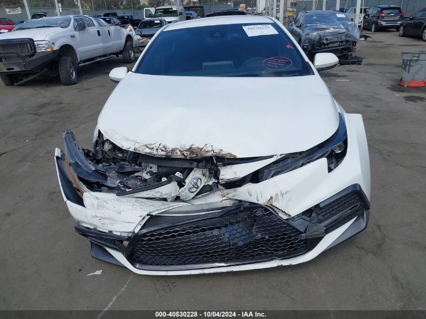 2020 Toyota Corolla Se VIN: JTDS4RCE3LJ011548 Lot: 40530228