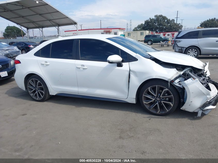 VIN JTDS4RCE3LJ011548 2020 TOYOTA COROLLA SE