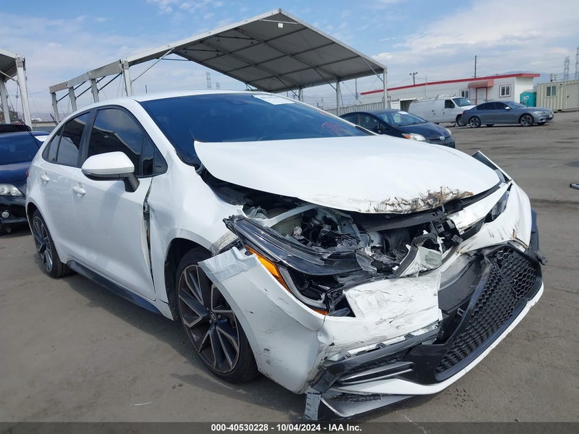 VIN JTDS4RCE3LJ011548 2020 TOYOTA COROLLA SE