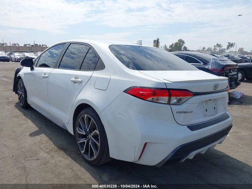 VIN JTDS4RCE3LJ011548 2020 TOYOTA COROLLA SE
