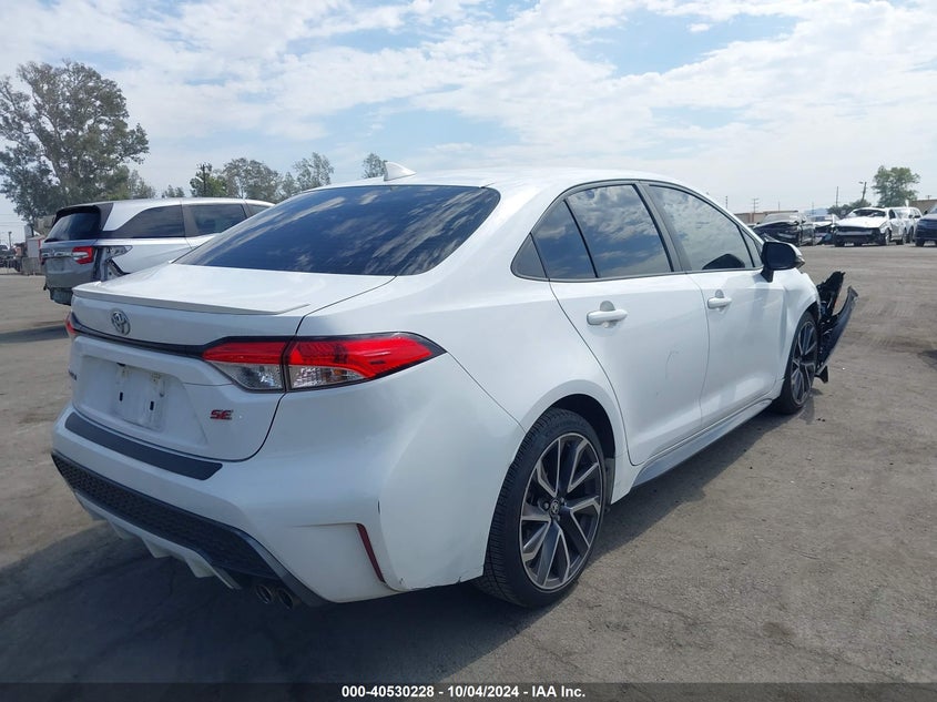 VIN JTDS4RCE3LJ011548 2020 TOYOTA COROLLA SE