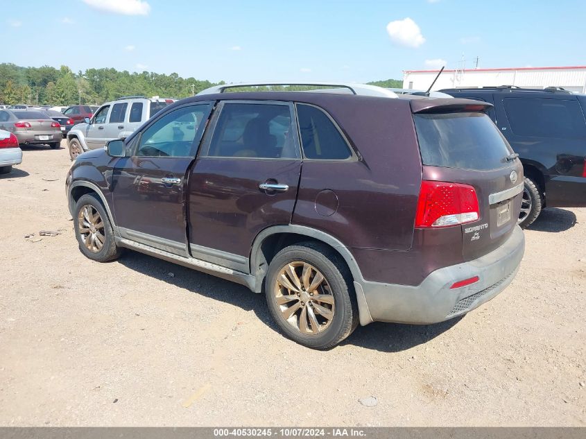 2011 Kia Sorento Ex V6 VIN: 5XYKU4A22BG052750 Lot: 40530245