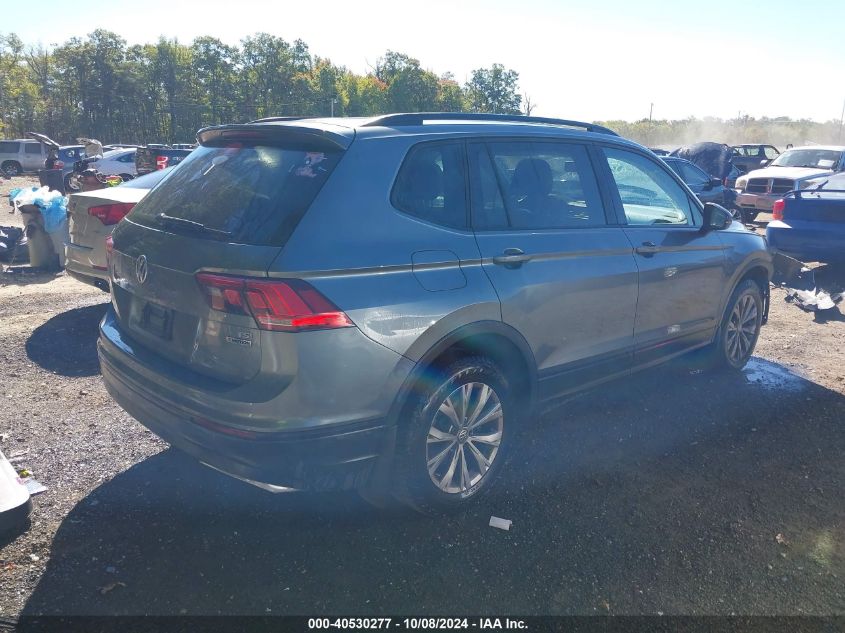 2018 VOLKSWAGEN TIGUAN 2.0T S - 3VV0B7AX7JM079021