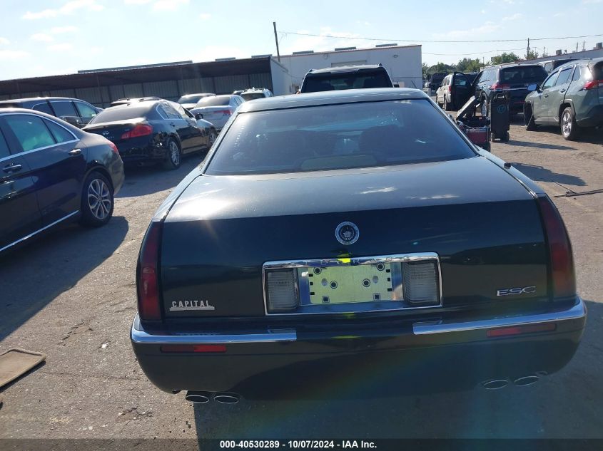 1G6EL12YXYU138819 2000 Cadillac Eldorado Esc