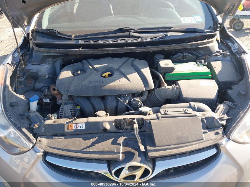 KMHDH4AE7CU384590 2012 Hyundai Elantra Gls (Ulsan Plant)