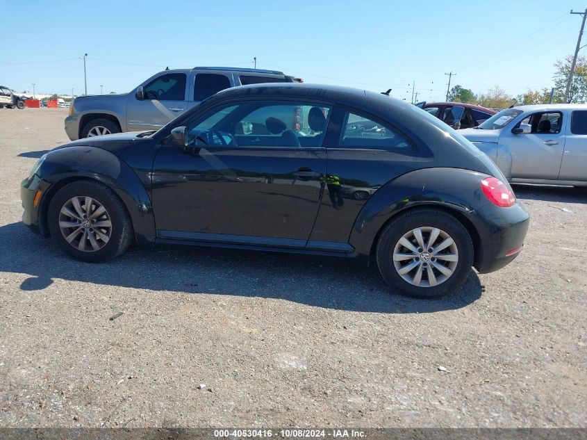 2014 Volkswagen Beetle 2.5L Entry VIN: 3VWFP7AT2EM609809 Lot: 40530416