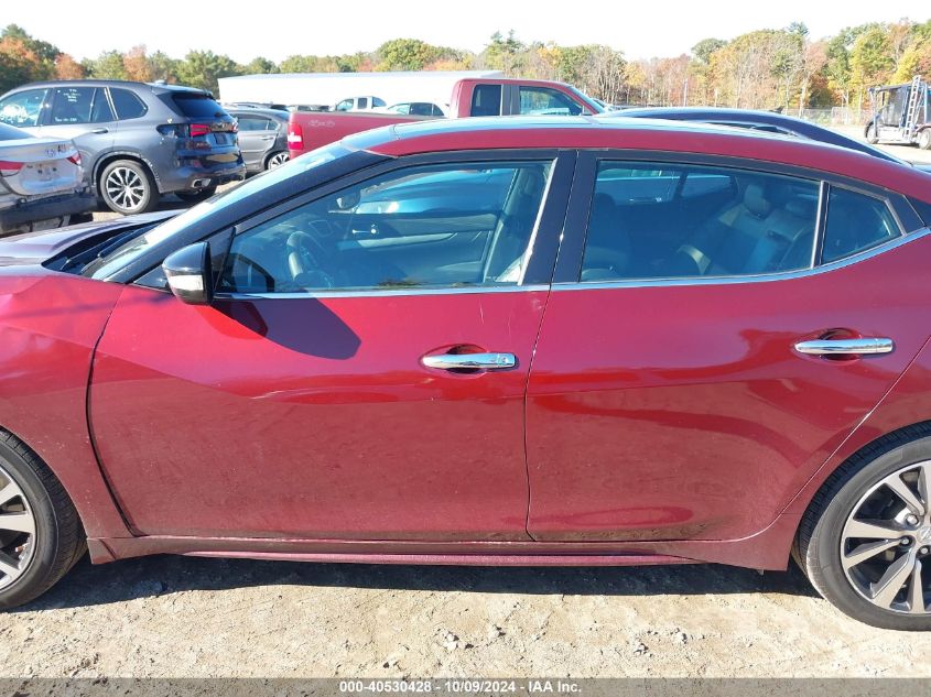 2016 Nissan Maxima 3.5S/Sv/Sl/Sr/Plat VIN: 1N4AA6AP3GC378893 Lot: 40530428