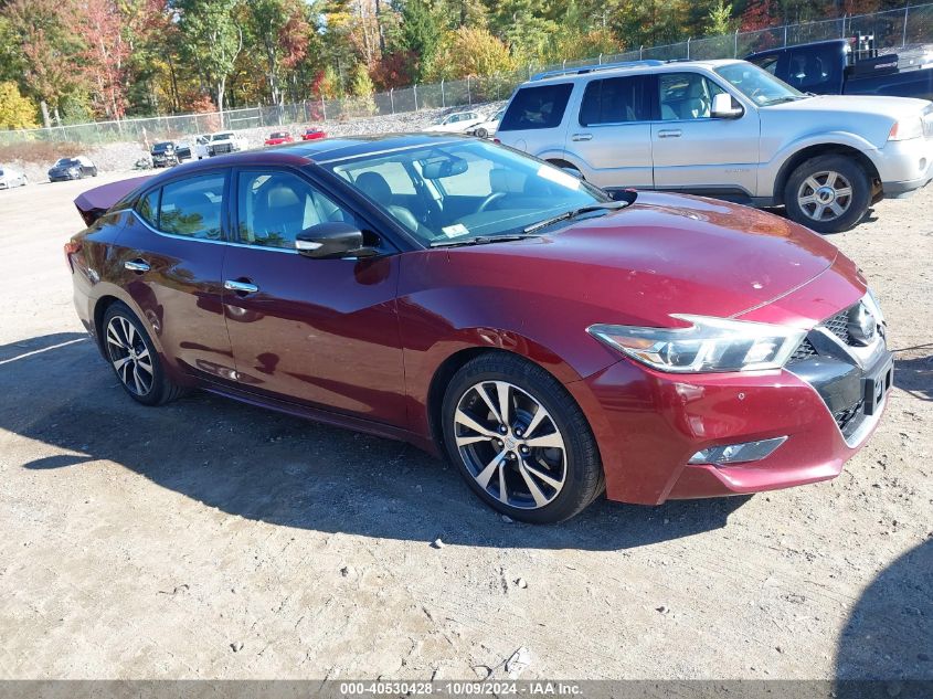 VIN 1N4AA6AP3GC378893 2016 Nissan Maxima, 3.5 SL no.1