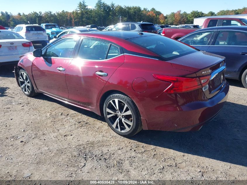 VIN 1N4AA6AP3GC378893 2016 Nissan Maxima, 3.5 SL no.3