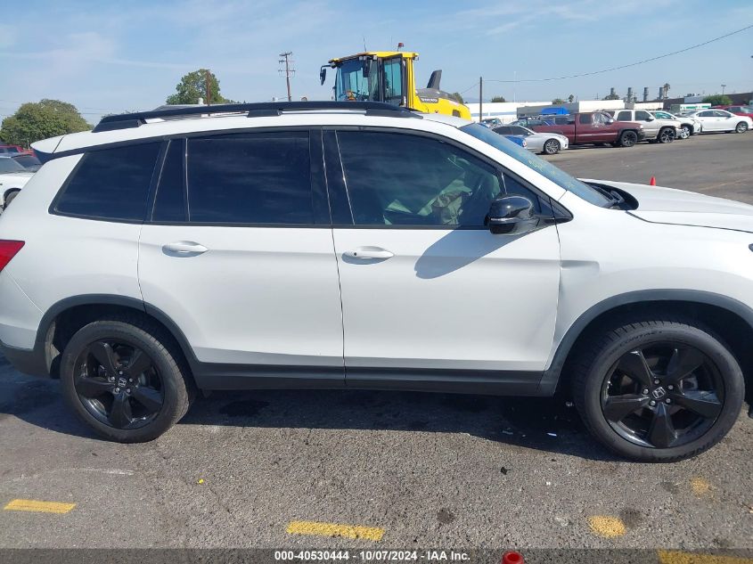 2020 Honda Passport Awd Elite VIN: 5FNYF8H08LB005263 Lot: 40530444