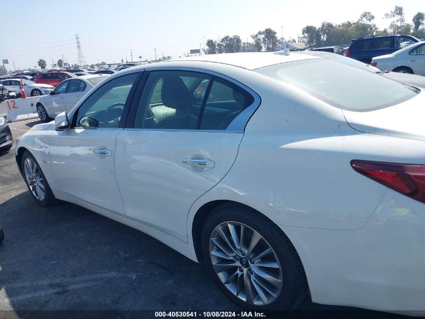 2020 Infiniti Q50 Luxe VIN: JN1EV7AP2LM205900 Lot: 40530541