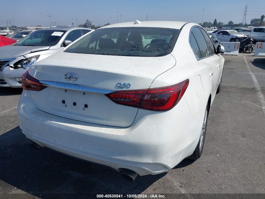 2020 Infiniti Q50 Luxe VIN: JN1EV7AP2LM205900 Lot: 40530541