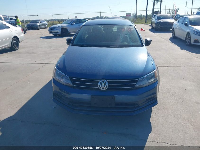 2016 Volkswagen Jetta 1.4T S VIN: 3VW267AJ6GM377296 Lot: 40530556