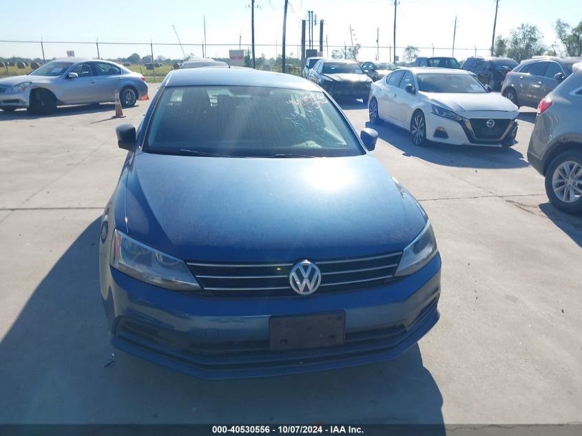 2016 Volkswagen Jetta 1.4T S VIN: 3VW267AJ6GM377296 Lot: 40530556