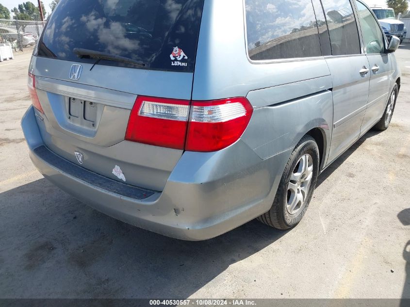 2006 Honda Odyssey Exl VIN: 5FNRL38636B056579 Lot: 40530557