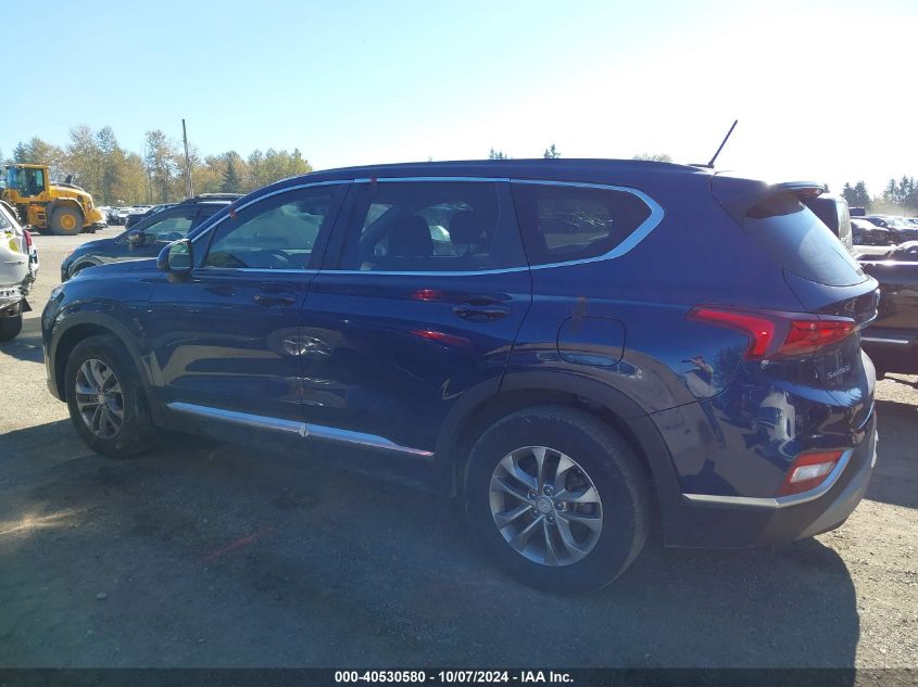 5NMS2CAD0KH011587 2019 Hyundai Santa Fe Se