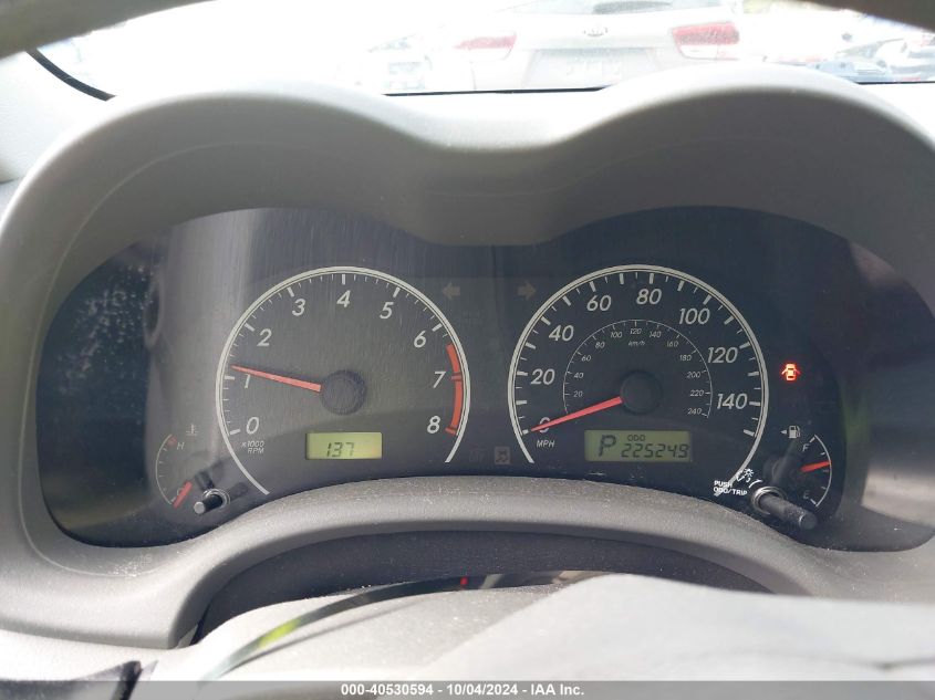 2009 Toyota Corolla Le VIN: 2T1BU40E99C011064 Lot: 40530594