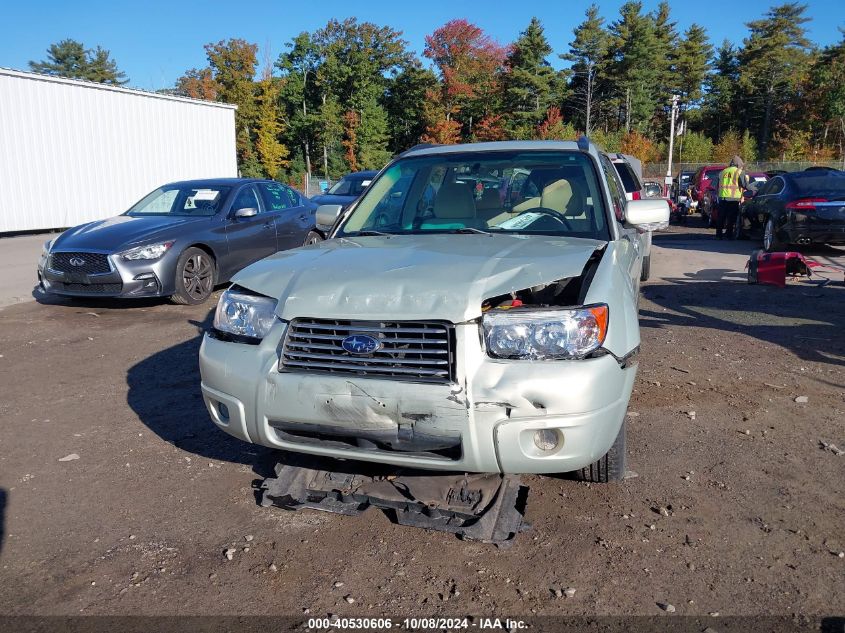 2006 Subaru Forester 2.5X Premium VIN: JF1SG65616H729385 Lot: 40530606