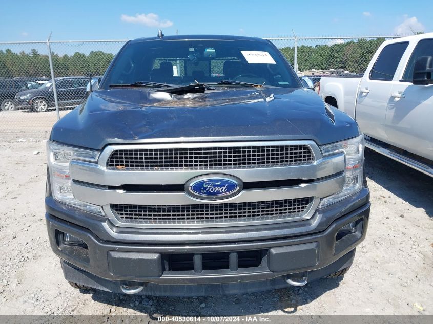 1FTEW1E48KFC52584 2019 Ford F-150 Platinum