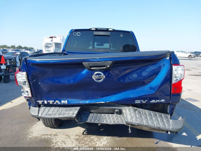 2019 Nissan Titan Sv VIN: 1N6AA1E59KN534340 Lot: 40530649