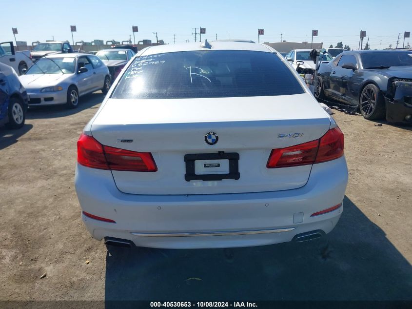 2018 BMW 540I xDrive VIN: WBAJE7C54JWD52969 Lot: 40530653