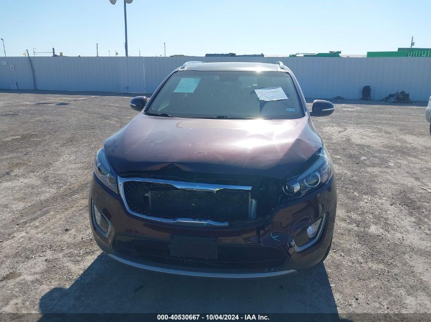 2016 KIA SORENTO 3.3L EX - 5XYPH4A52GG158899